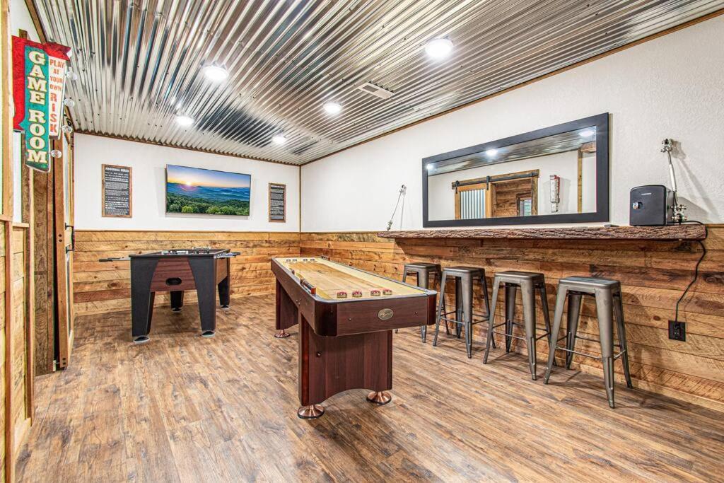 Cherry Log Summit Cabin By Bk Stays - Family Friendly - Playground - Game Room - Jacuzzi - Amazing Mountain Views Exterior foto