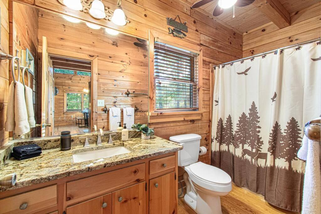 Cherry Log Summit Cabin By Bk Stays - Family Friendly - Playground - Game Room - Jacuzzi - Amazing Mountain Views Exterior foto